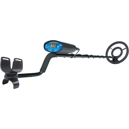 Bounty Hunter QSI Quick Metal Detector - LCD Display - Silver, Gold, Metal - Long Handle QSI