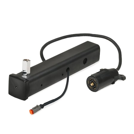 Safetywhips Warning Whip Mount, Black, Steel, 12.25 Length HMSD