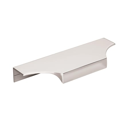 Amerock Extent 4-9/16 in 116 mm Center-to-Center Polished Chrome Cabinet Edge Pull BP3675126