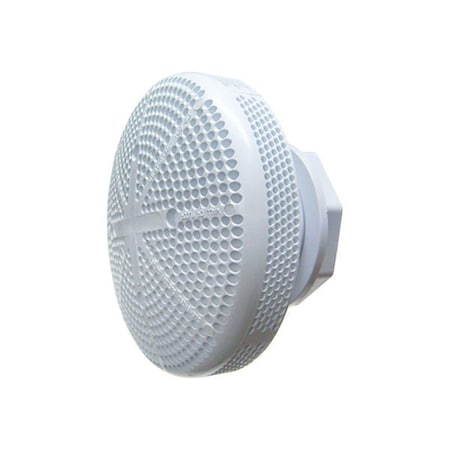 Custom Molded Products 2 in. 175 Gpm Fiberglass Main Drain, White CMP25215000000