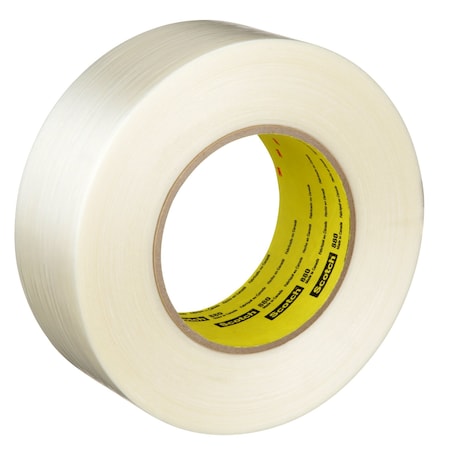 Scotch Filament Tape, Clear, 1-7/8in x 60yd, PK24 880