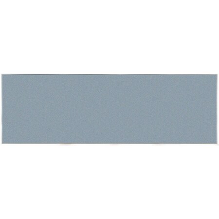 Aarco VIC Cork Bulletin Board w/ a Clear Satin Anodized Aluminum Frame, Duck Egg 48''Hx144''W DW48144162