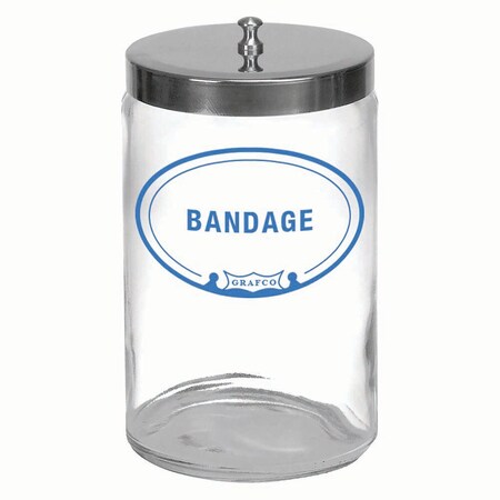 Jorgensen Laboratories Glass Sundry Jar Bandage J0619J