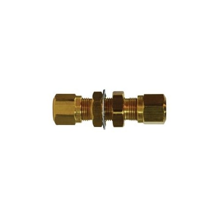 Midland Industries UNION BK AIR BHD 3/8IN BRS NYL TBG 38029