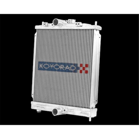 Alegria Half-Size Race Radiator for 2003-2007 Mitsubishi Evolution 7-8-9 Turbo AL3846834