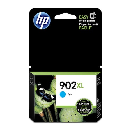 Hp 902XL (T6M02AN) Cyan Original Ink Cartridge (750 Yield) T6M02AN