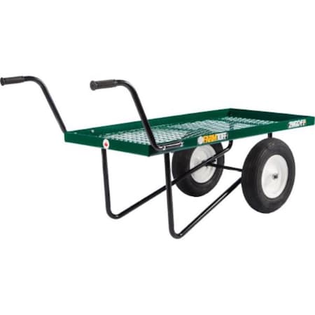 Millside 2 Wheel Deck Pushcart, Green M98 2WGCFF