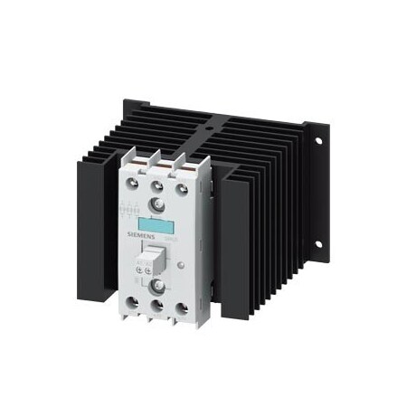 Siemens Solid-state contactor 3-phase 3RF2 AC 51 / 40 A / 40 Degrees C 48-600 V / 110 V AC 3RF2440-1AC35
