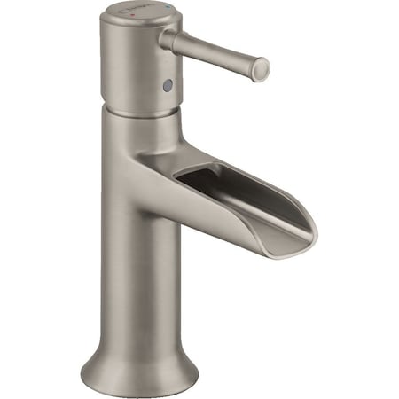 Hansgrohe Talis C Single-Hole Faucet 90 with Pop-Up Drain, 1.2 GPM in Brushed Nickel 14127821