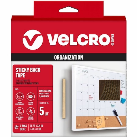 Velcro Brand 34x15 BGE Hook And Loop Tape 90083