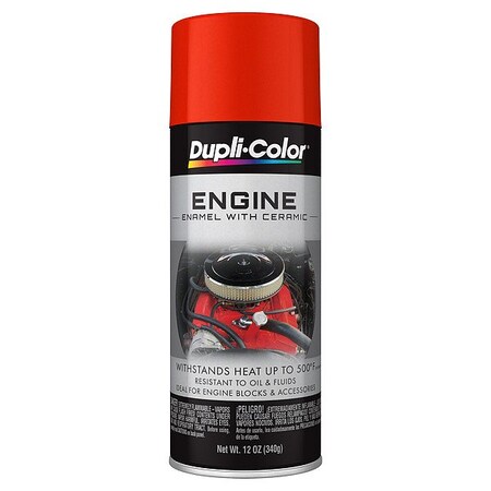 Dupli-Color Automotive Paint, Orange/Red, 12 oz EDE160707