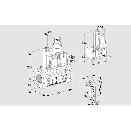 Honeywell Kromschroder VCS780F05NLWR3E/P3PP/PPZ- KS88205102