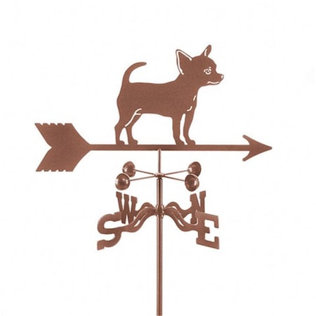 Ez Vane Dog Chihuahua Weathervane with Four Sided Mount EZ1405-4S