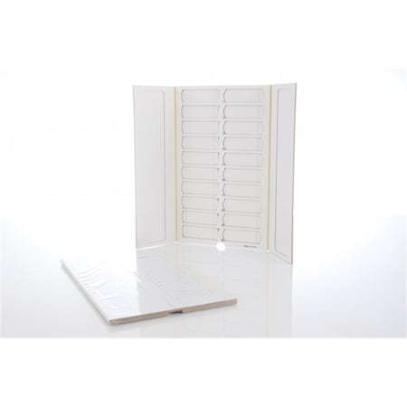 Endless Games 20 Capacity Slide Folder, White EN205258