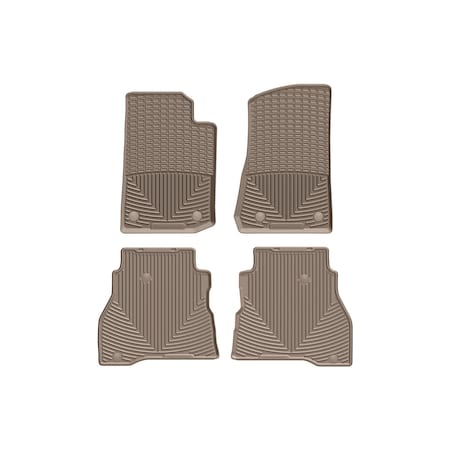 Weathertech Tan, Front and Rear All Weather Floor Mats W475TN-W511TN