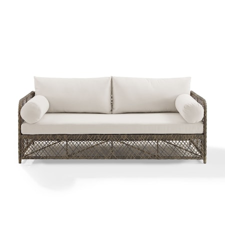 Crosley Granite Bay Wicker Outdoor Sofa KO70361ST-CR