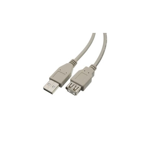 Cable Wholesale USB 2.0 Extension Cable, Type A Male to Type A Female, 15 foot 10U2-02115E