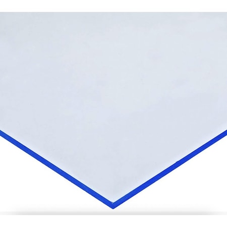Falken Design Fluorescent Blue Acrylic Sheet 24in x 60in x 1/8in - Eye-Catching, Lightweight, DIY Craft AC-Fluorescent Blue-1/8-2460