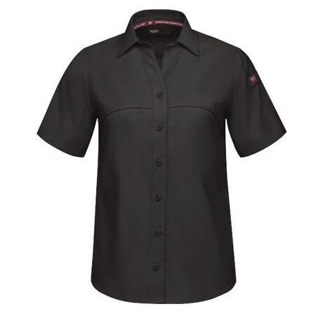 Red Kap Men's Work Shirt, Black, XS TSW1BK
