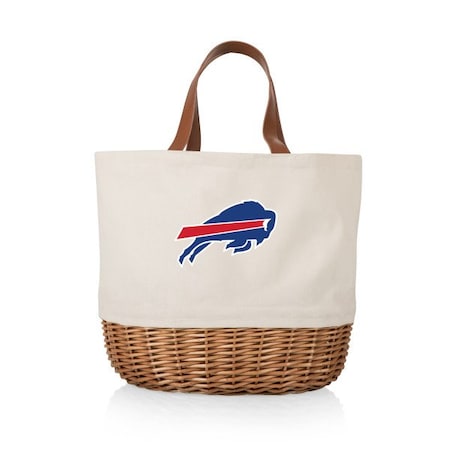 Picnic Time Family Of Brands Buffalo Bills - Promenade Picnic Basket, (Beige Canvas) 203-20-187-044-2