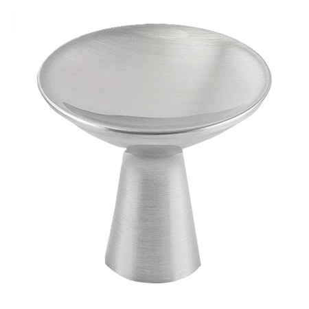 Gan Eden 1.25 in. Dia. Door Knob, Satin Nickel GA2237425