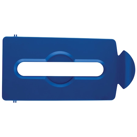 Rubbermaid Commercial SJRS BLUE PAPER SLOT LID 2007890