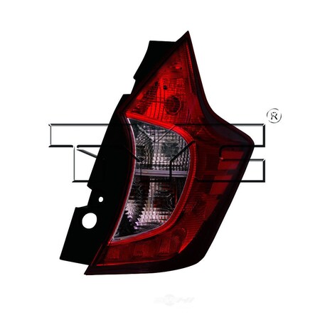 Tyc Capa Certified Tail Light Assembly 11-6629-00-9