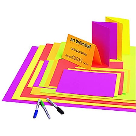 Easy-To-Organize White Poster Board Pack, 11 X 14 In EA971281