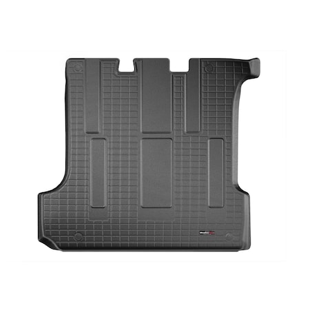 Weathertech Black, Cargo Liner for Vinyl Floors With Bumper Protector 401207VSK