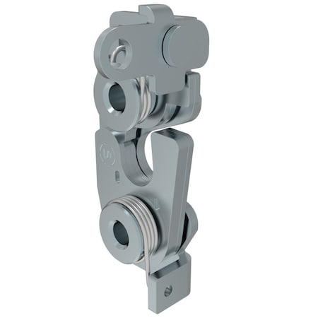 Southco Rotary Push To Close Latch, Large Size, Two Stage, Perpendicular Lever 6.7 mm Through Hole R4-30-40-101-10