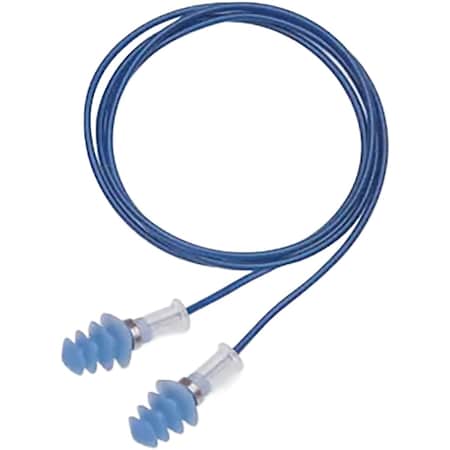 Honeywell Howard Leight Metal Detectable Reusable TPE Corded Ear Plugs , NRR 25, 1000PK FDT-30-SM