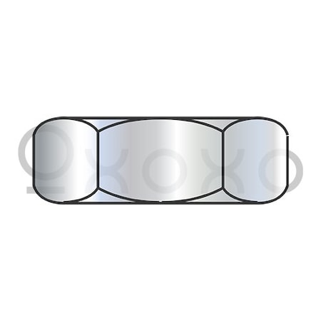 Oxoxo 6-32X1/4X3/32 Small Pattern Hex Machine Screw Nuts Zinc, 10000PK 111050