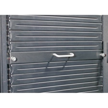 Apc 1U 19 BLACK MODULAR TOOLLESS AIRFLOW MANAGEMENT BLANKING PANEL - QTY 10 AR8136BLK