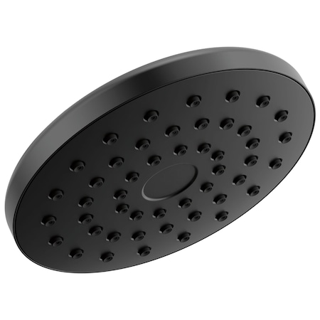 Delta Universal Showering Components Pivotpro Raincan Shower Head In Matte Black 52101-BL25