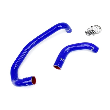 Hps Performance High Temp Reinforced Silicone Radiator Coolant Hose Kit, Blue, 57-1326R-BLUE