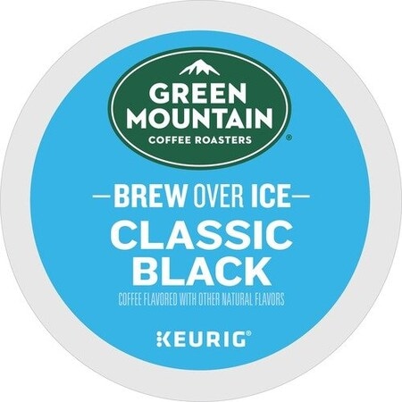 Green Mountain Coffee, Brew Over Ice, Classic, Black, K-Cup GMT9027