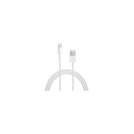 Jensen Apple Lightning Power & Sync Cable, White, 10-Ft. JAH7510V