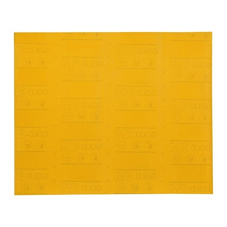3M Abrasive Sheet, Coated, Grit 400, PK50 7100375815