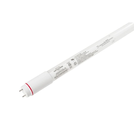 Keystone 24W LED T8 Tube. 5, Shatter-Proof Coated Glass, Internal Driver, 120-277V Input, Individually Sleeve KT-LED24T8-60GC-840-D-CP