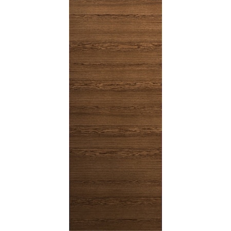 Sartodoors Slab Door Panel 28 x 84 inches, Ego 5000 Cognac Oak Veneer, Wood Veneer Doors, Pocket Closet Slid EGO5000S-DKO-2884