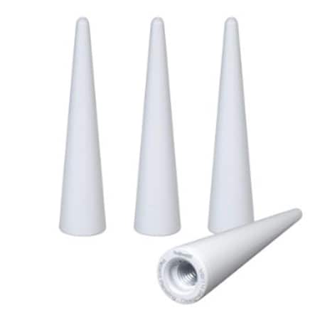 True Spike LGC002WH Lug Nut Caps, White TSL-LGC002WH
