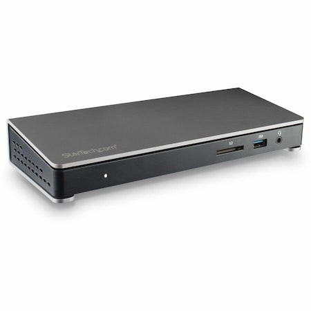 Startech.Com CERTIFIED THUNDERBOLT 3 DOCKING STATION 40GBPS W/ DUAL MONITOR 4K 60HZ DISPLAYPO TB3DOCK2DPPD