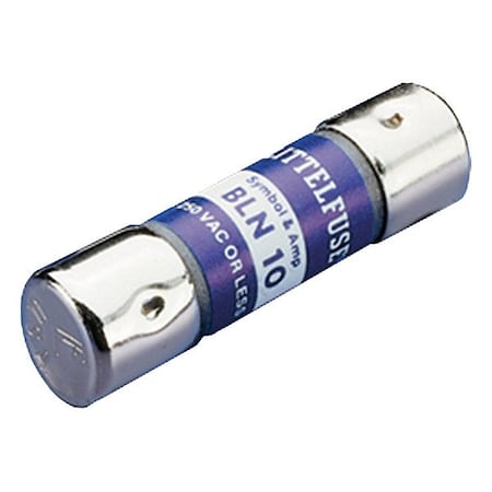 Littelfuse Fuse, BLN Series, Fast-Acting, 250 V AC, Non-Indicating BLN025