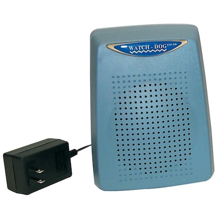 Safety Technology International Barking Dog Alarm, 110VAC, ABS Plastic, Light Blue ED-50