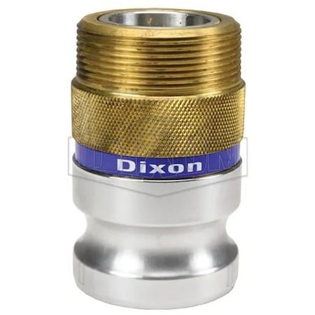 Dixon 2 in MNPT x 2 in MALE ADAPTER ALUM SINGLE DAWSCL2