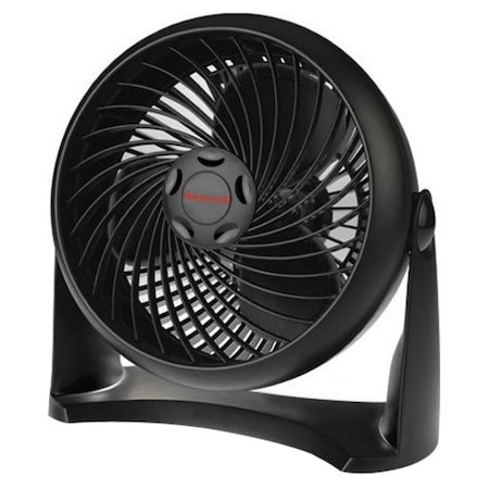 Honeywell HWLHT900 Turbo Table Air Circulator Fan, 3-Speed, 6.5"L x 11.3"W x 11"H, Wall Mount, Black HWLHT900