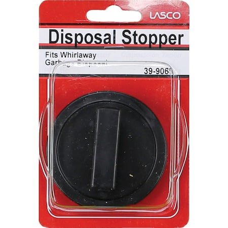 Westlake Pipe & Fittings 3''Dia. Black Plastic Disposer Stopper 39-9069