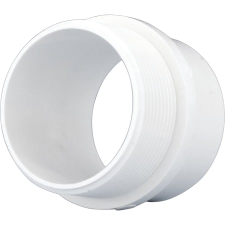 Charlotte Pipe And Foundry 1-1/2'' SPG x 1-1/4'' MIP Schedule 40 DWV PVC Adapter PVC 00111 0600HA
