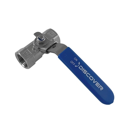 Discover 1/2 in. Unibody Stainless Steel  Ball Valves 1000 PSI 200081