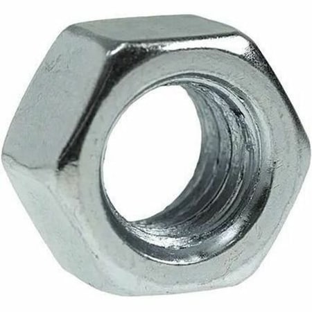 Dottie Hex Nut, 5/8"-11, Carbon Steel, Grade 2, Zinc Plated, 0.535 in Ht, 25 PK HN58